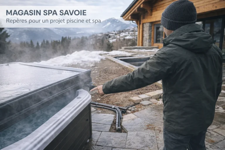 Illustration principale liée à Magasin Spa Savoie